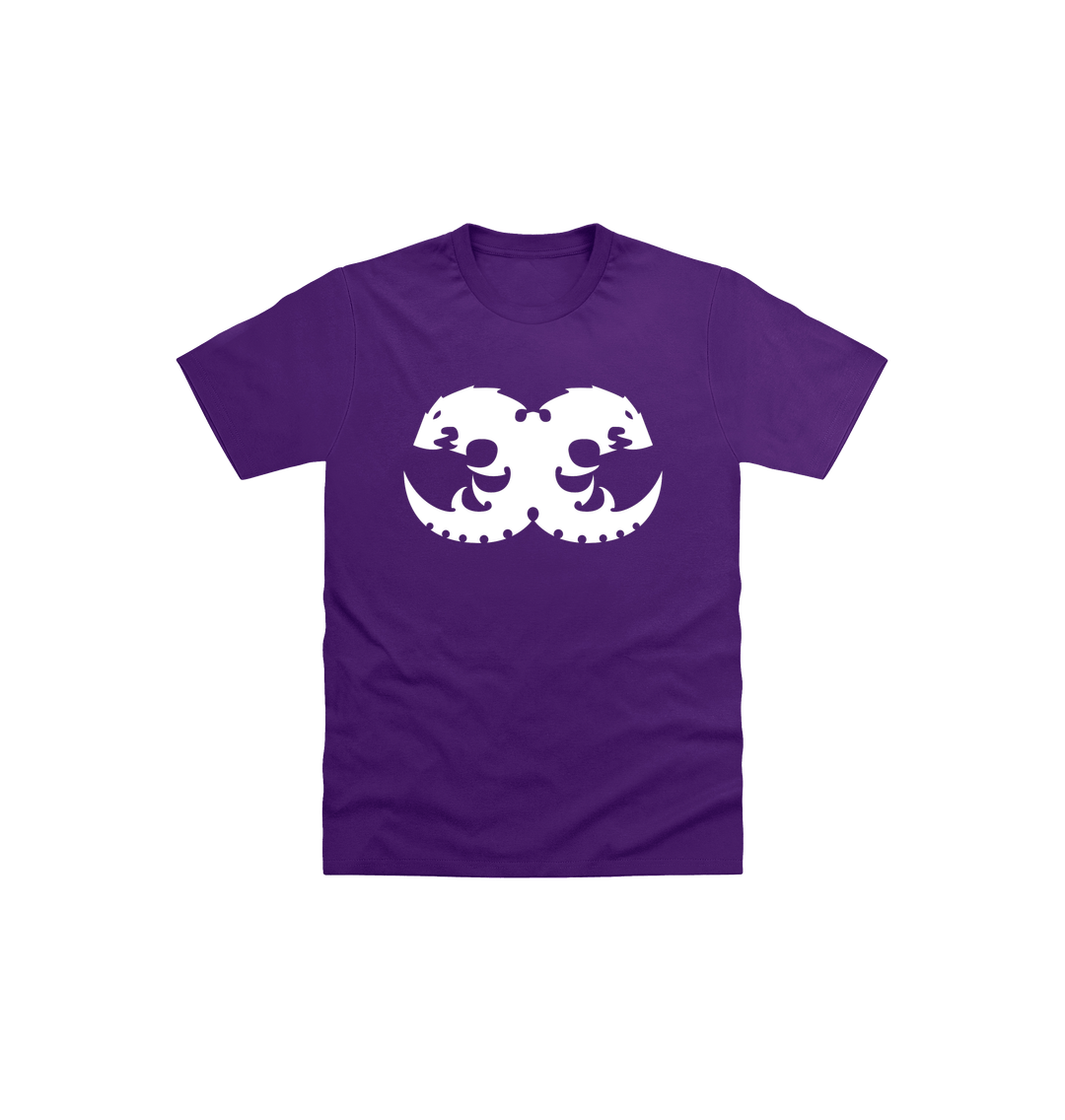 Purple Printed Kids T-Shirt
